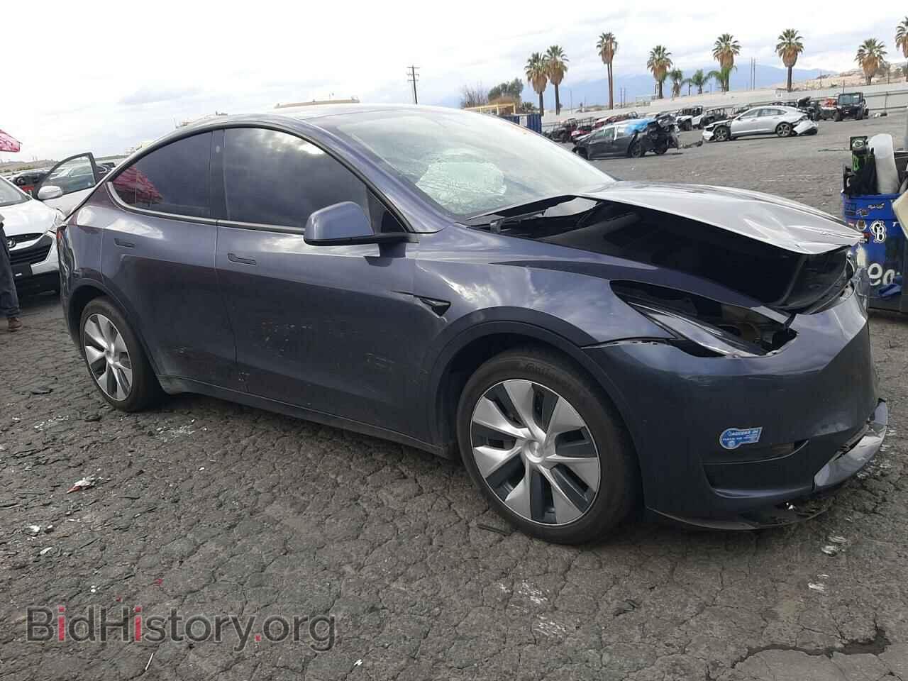2021 TESLA MODEL Y - VIN: 5YJYGDEE4MF122958 - Фото 4