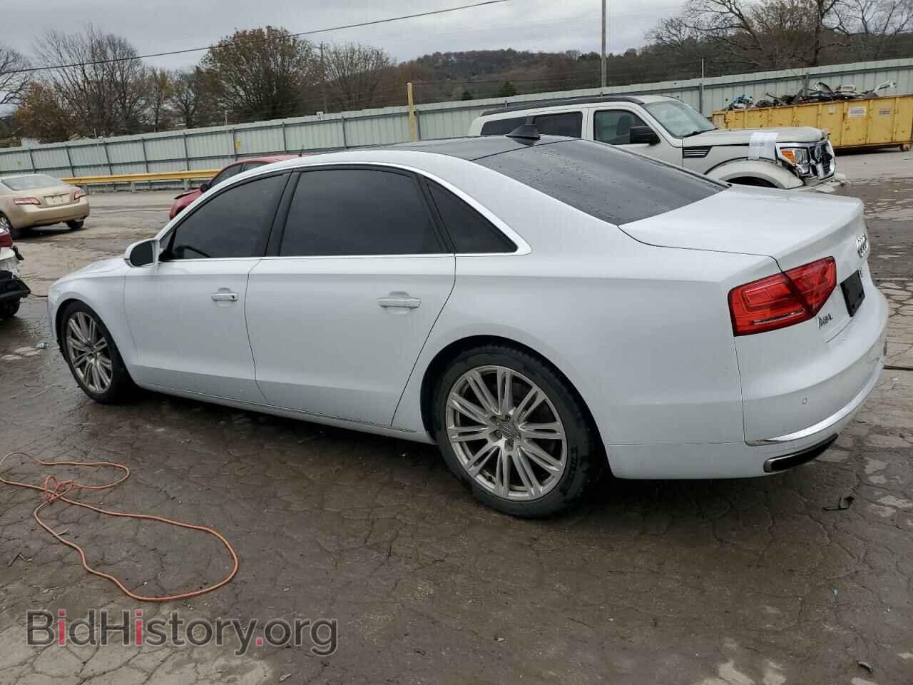 2013 AUDI A8 - VIN: WAUR2AFD7DN012430 - Фото 2