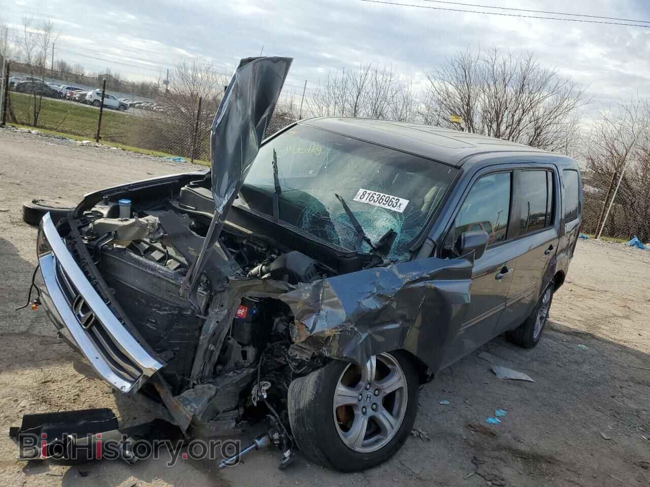 Фотография 5FNYF4H69CB014986 - HONDA PILOT 2012