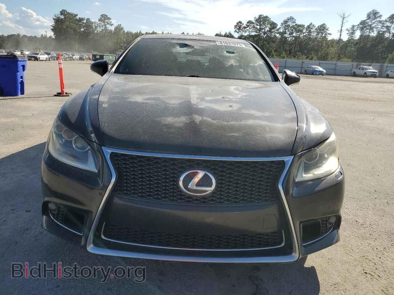 2013 LEXUS LS460 - VIN: JTHBL5EFXD5115321 - Фото 5