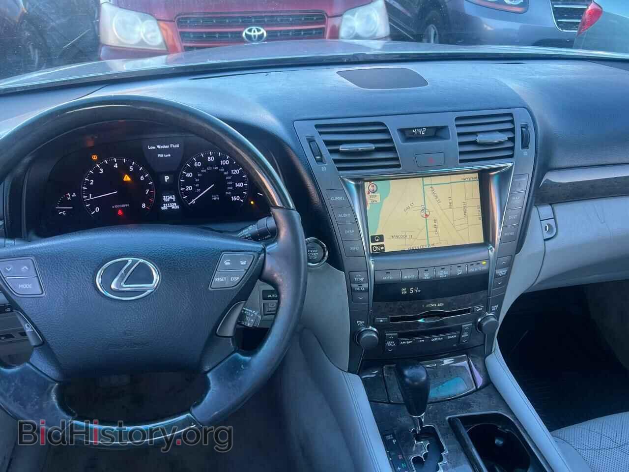 2008 LEXUS LS460 - VIN: JTHBL46F485083691 - Фото 9
