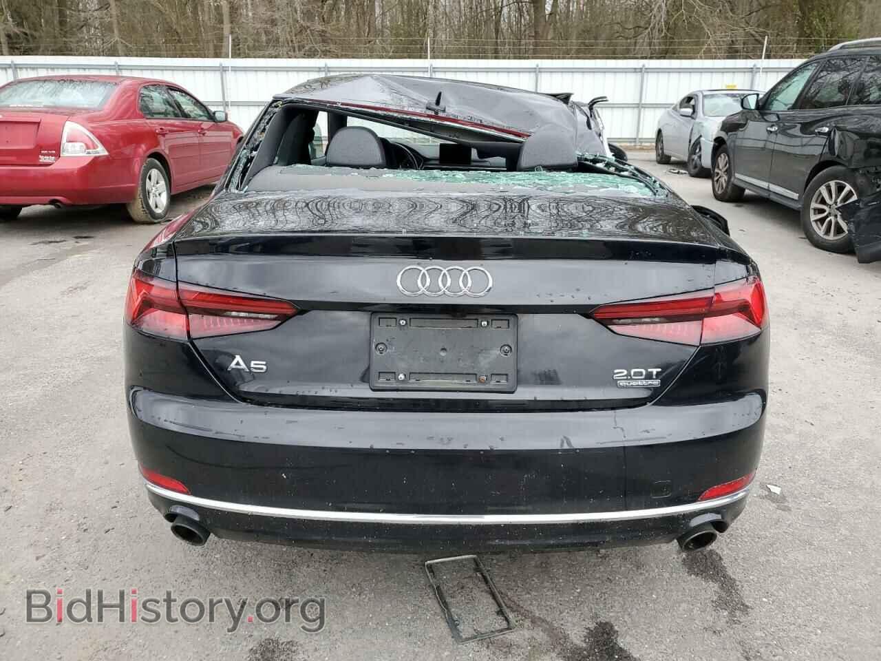 2018 AUDI A5 - VIN: WAUNNAF5XJA064684 - Фото 6