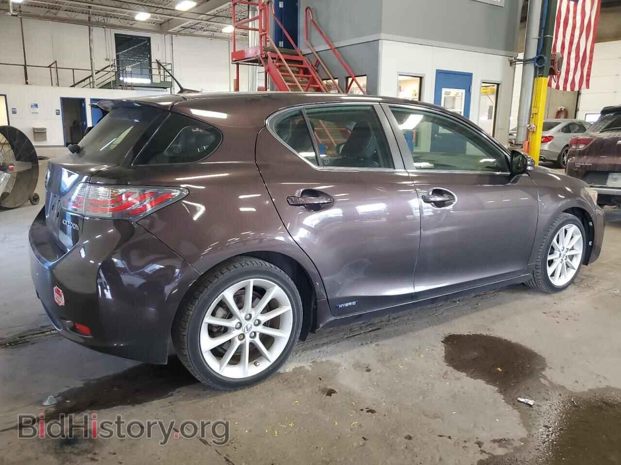 2012 LEXUS CT 200 - VIN: JTHKD5BH3C2076283 - Фото 3