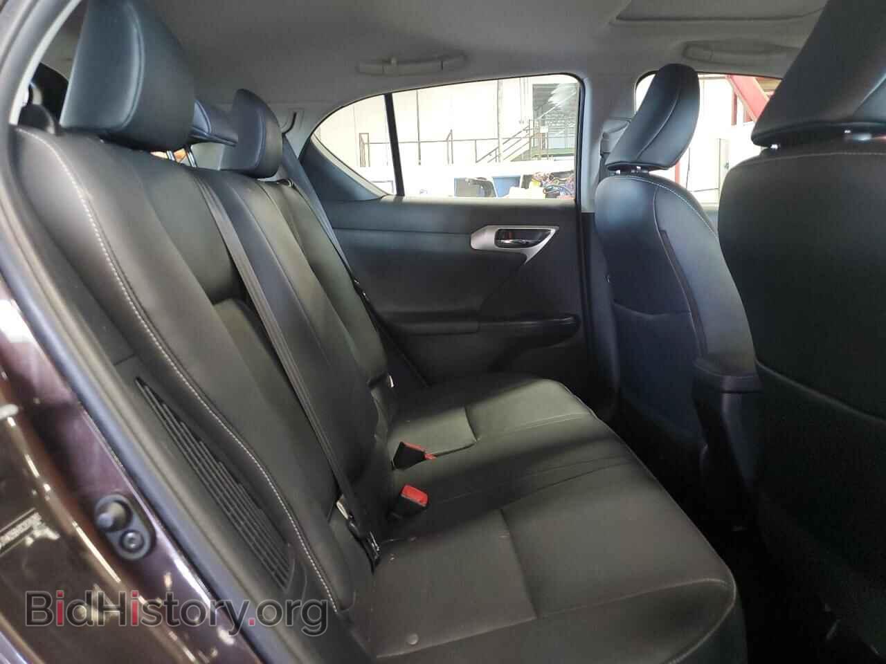 2012 LEXUS CT 200 - VIN: JTHKD5BH3C2076283 - Фото 10