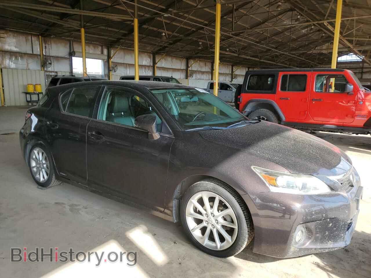 2012 LEXUS CT 200 - VIN: JTHKD5BH5C2091061 - Фото 4