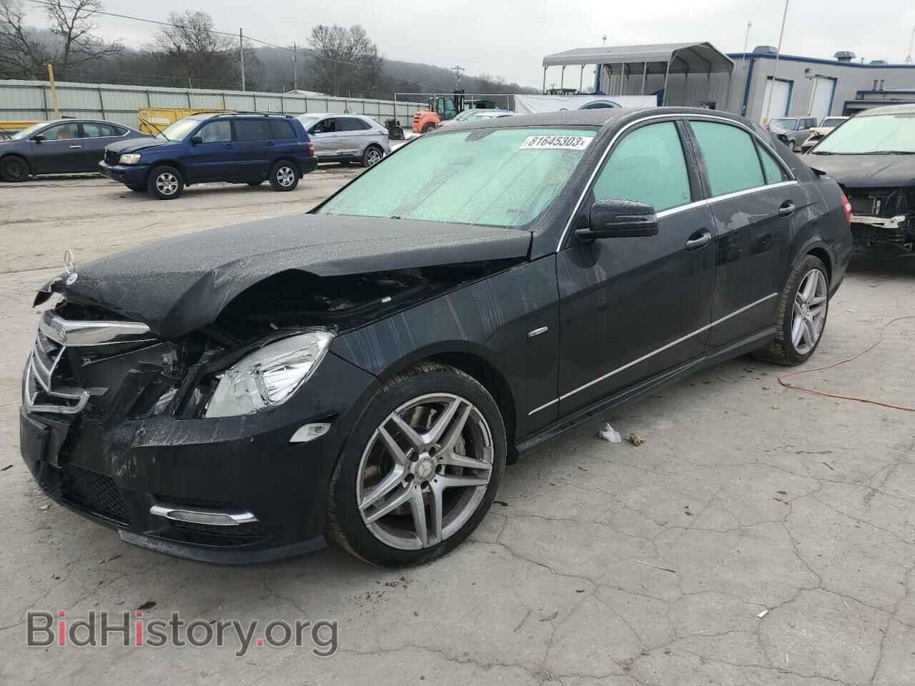 Photo WDDHF9BB8CA548708 - MERCEDES-BENZ E-CLASS 2012