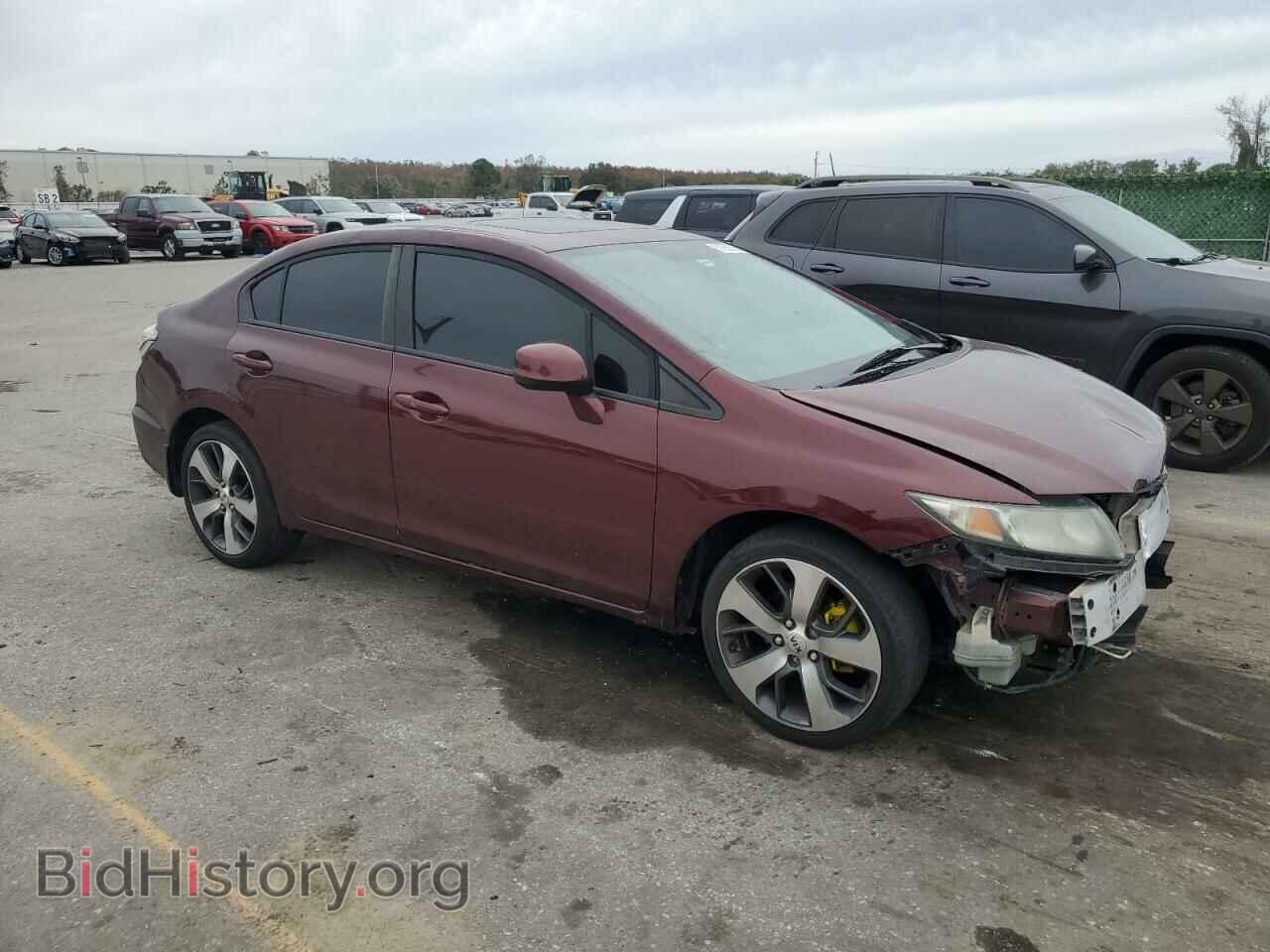 2013 HONDA CIVIC - VIN: 19XFB2F86DE098669 - Фото 4