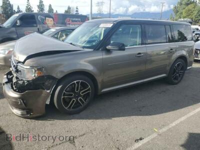 2014 Ford FLEX SEL, gray — VIN 2FMGK5C81EBD42369, Copart