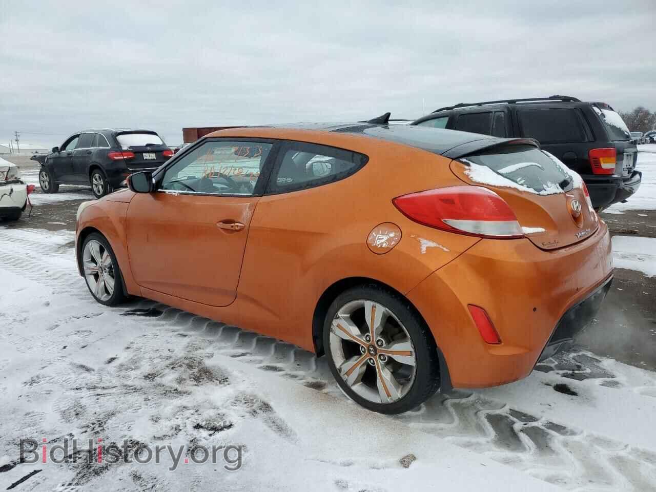 2012 HYUNDAI VELOSTER - VIN: KMHTC6AD8CU077300 - Фото 2