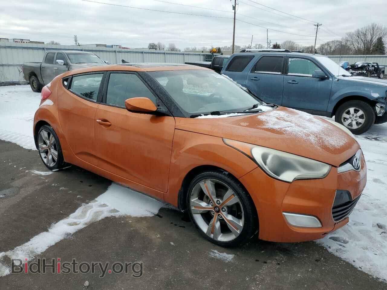 2012 HYUNDAI VELOSTER - VIN: KMHTC6AD8CU077300 - Фото 4
