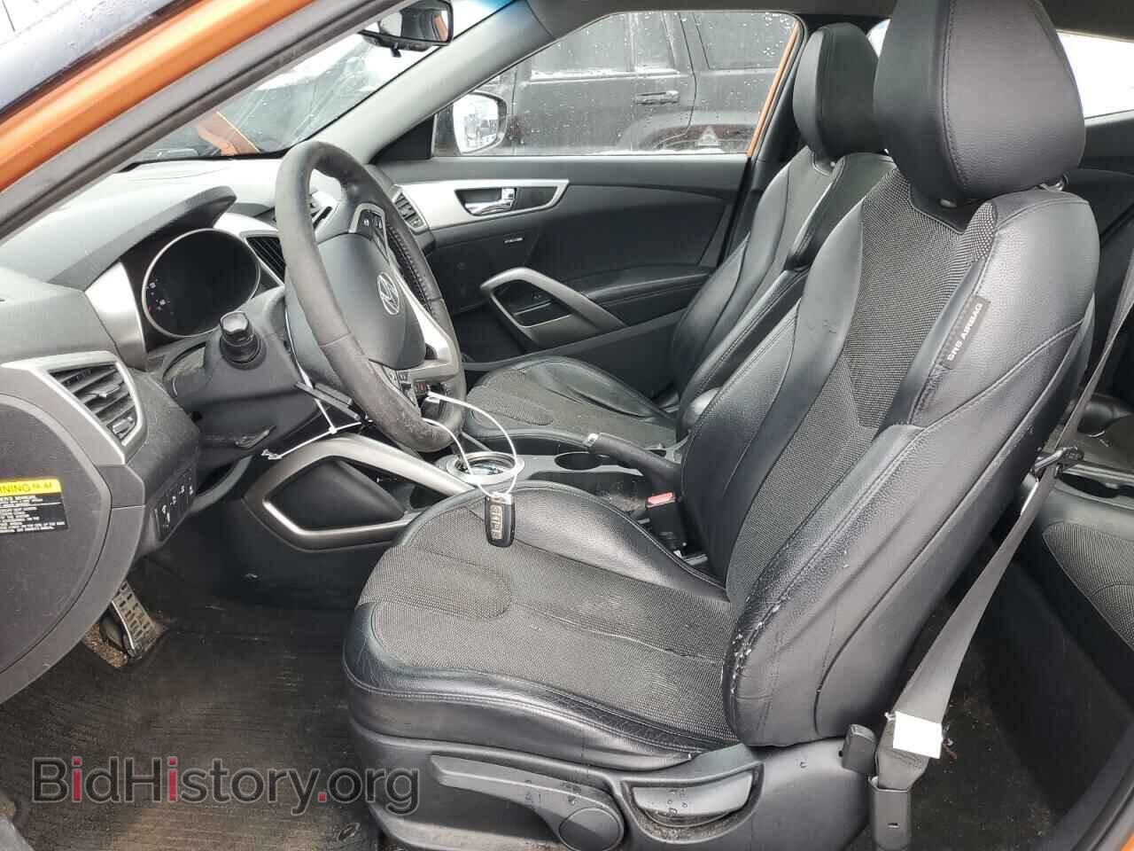 2012 HYUNDAI VELOSTER - VIN: KMHTC6AD8CU077300 - Фото 7