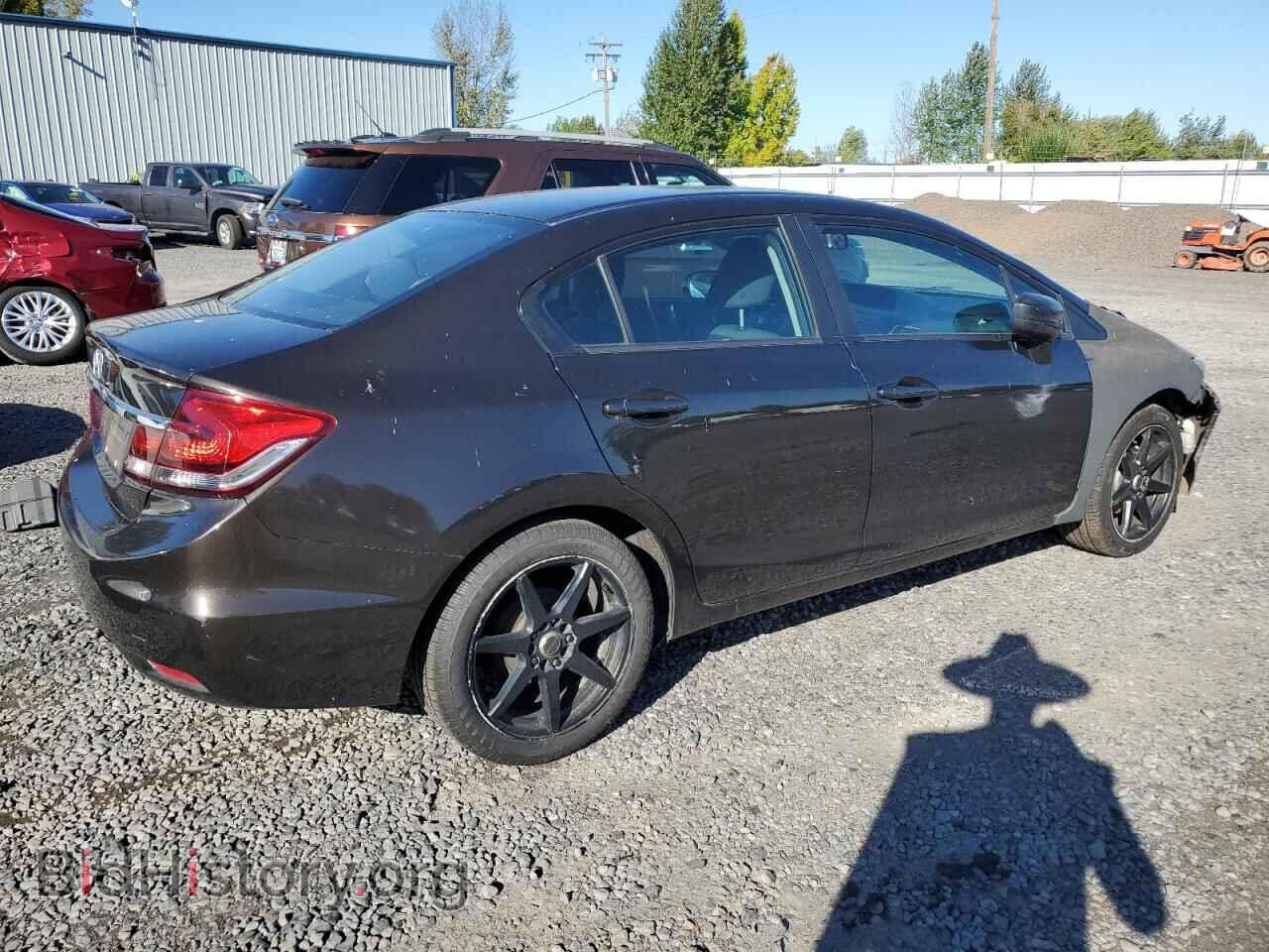 2014 HONDA CIVIC - VIN: 2HGFB2F51EH507481 - Фото 3