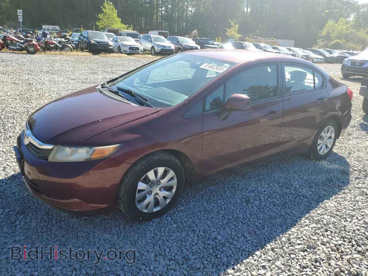 Photo 2HGFB2F56CH544121 - HONDA CIVIC 2012