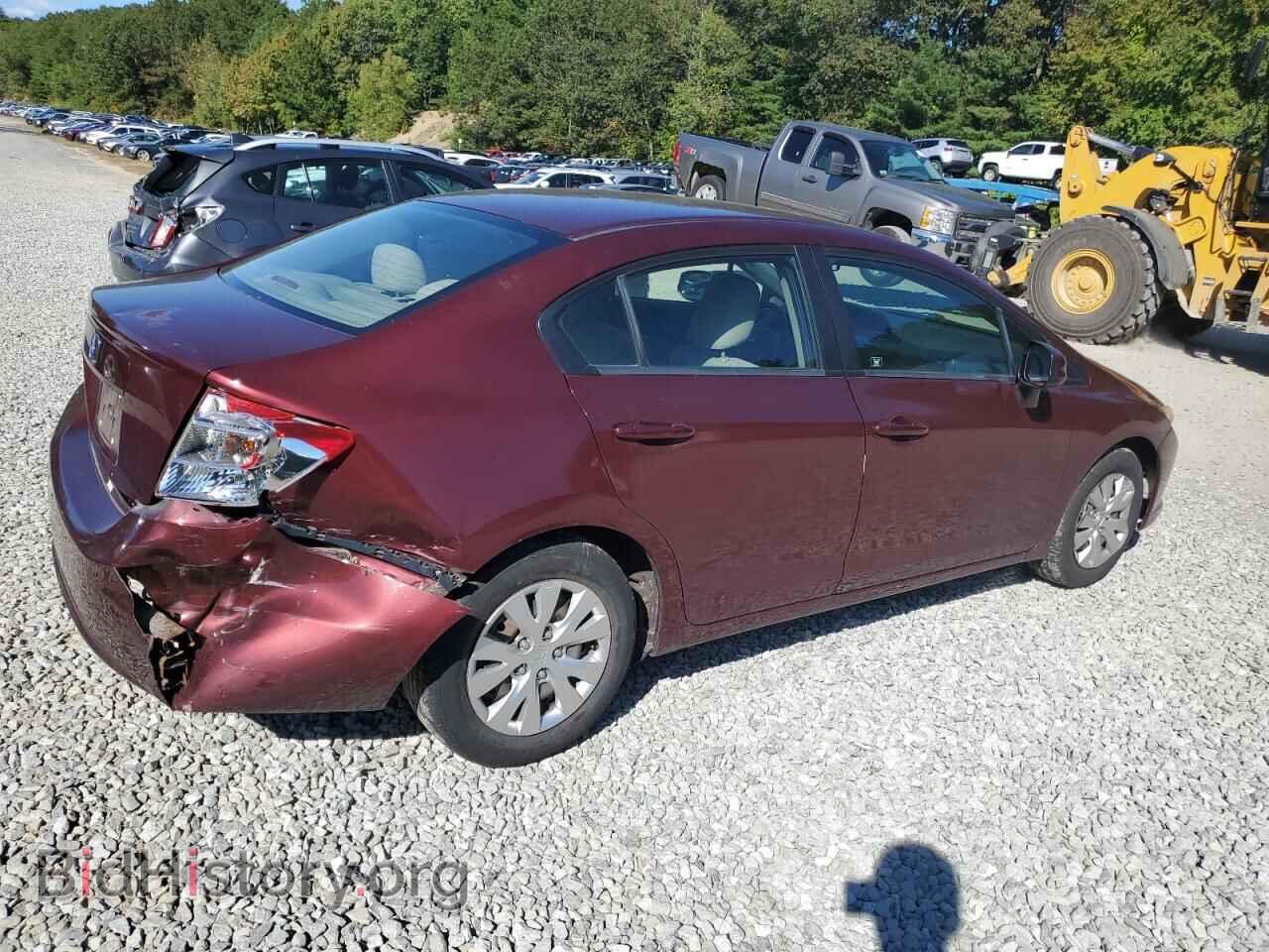 2012 HONDA CIVIC - VIN: 2HGFB2F56CH544121 - Фото 3