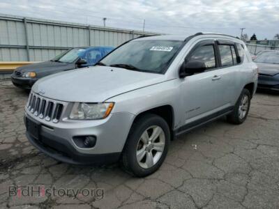 2012 Jeep COMPASS Sport, серебристый — VIN 1C4NJCBA5CD553931, Copart
