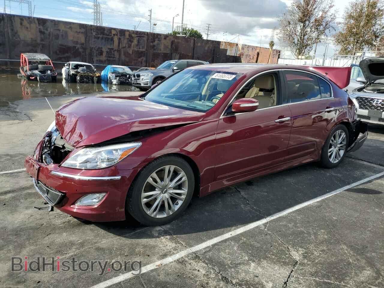 Photo KMHGC4DD3CU162210 - HYUNDAI GENESIS 2012