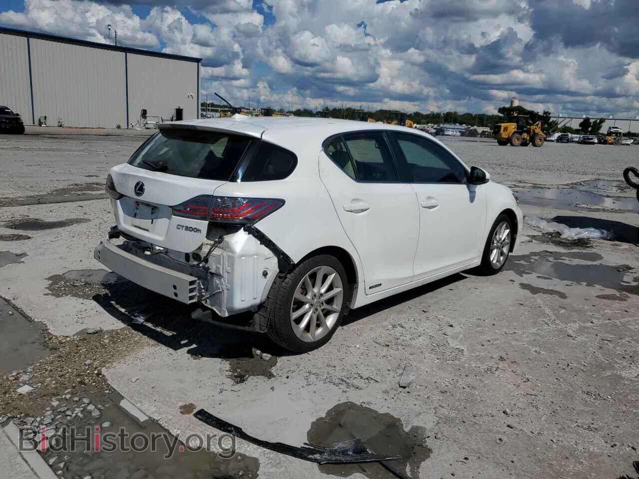 2013 LEXUS CT 200 - VIN: JTHKD5BHXD2123326 - Фото 3