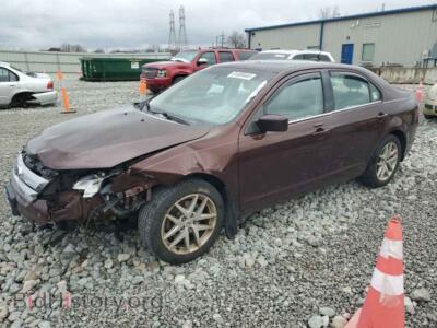2012 Ford FUSION SEL, коричневый — VIN 3FAHP0JA2CR136761, Copart