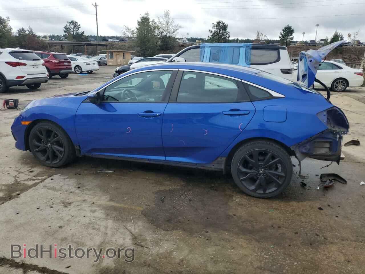 2019 HONDA CIVIC - VIN: 2HGFC2F85KH504148 - Фото 2