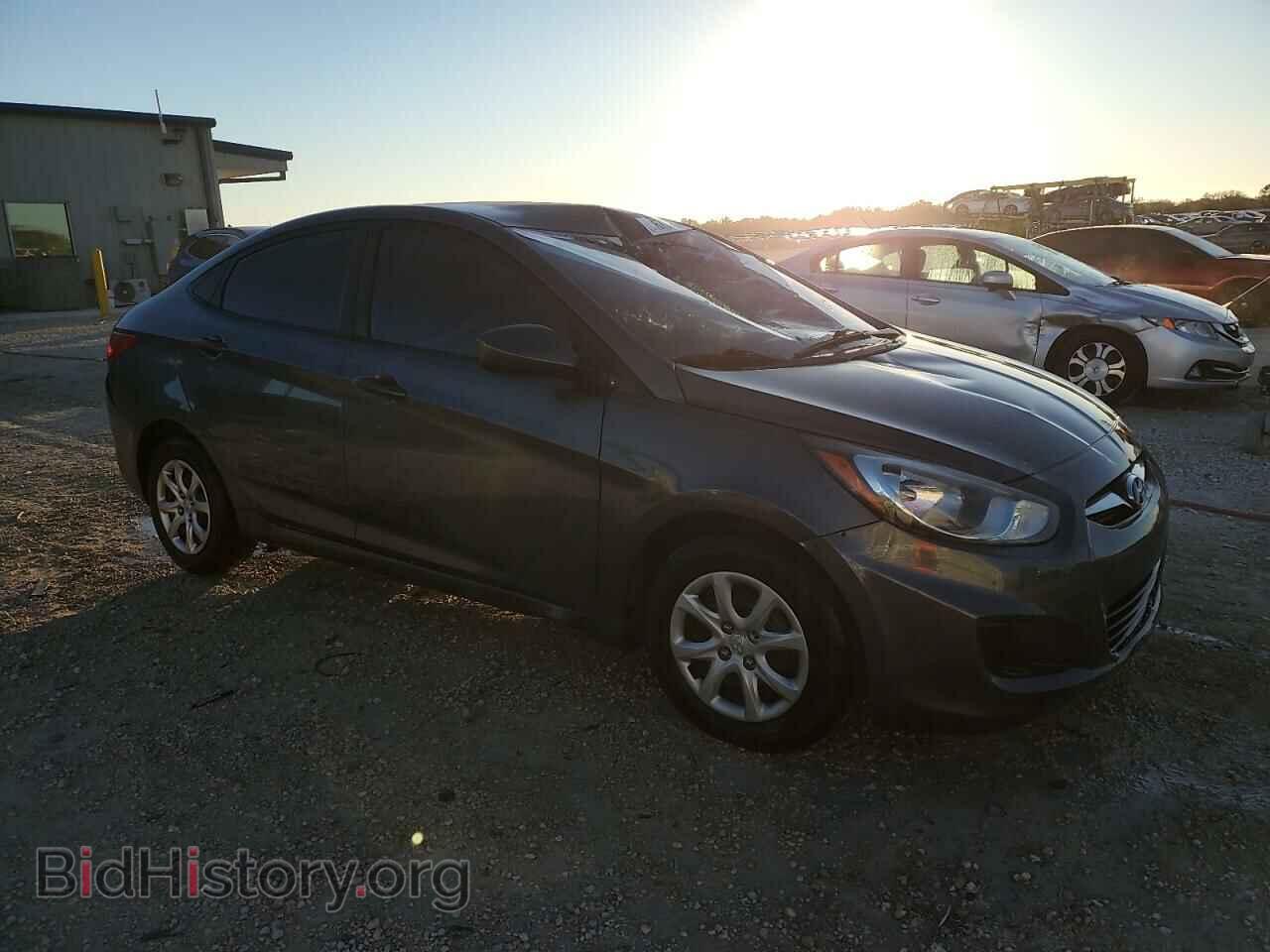 2013 HYUNDAI ACCENT - VIN: KMHCT4AEXDU332334 - Фото 4
