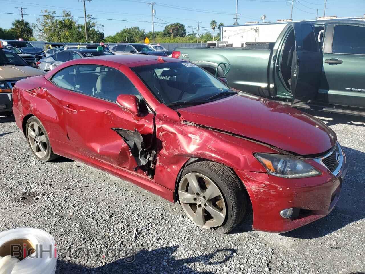 2011 LEXUS IS - VIN: JTHFE2C28B2506895 - Фото 4