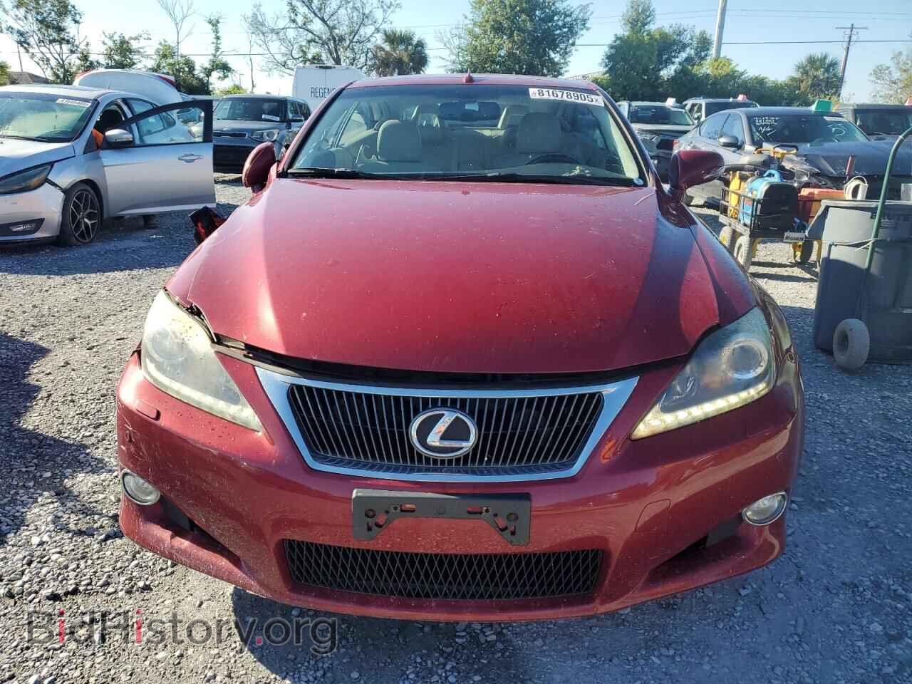 2011 LEXUS IS - VIN: JTHFE2C28B2506895 - Фото 5