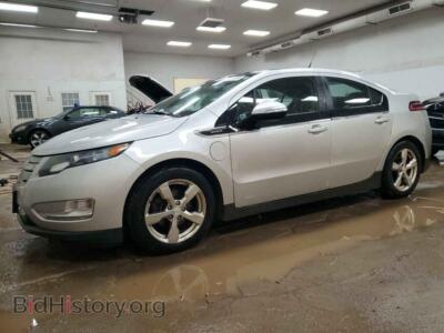 2011 Chevrolet VOLT, серебристый — VIN 1G1RD6E43BU101810, Copart