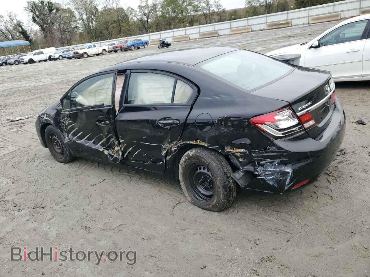 2014 HONDA CIVIC - VIN: 2HGFB2F54EH521147 - Фото 2