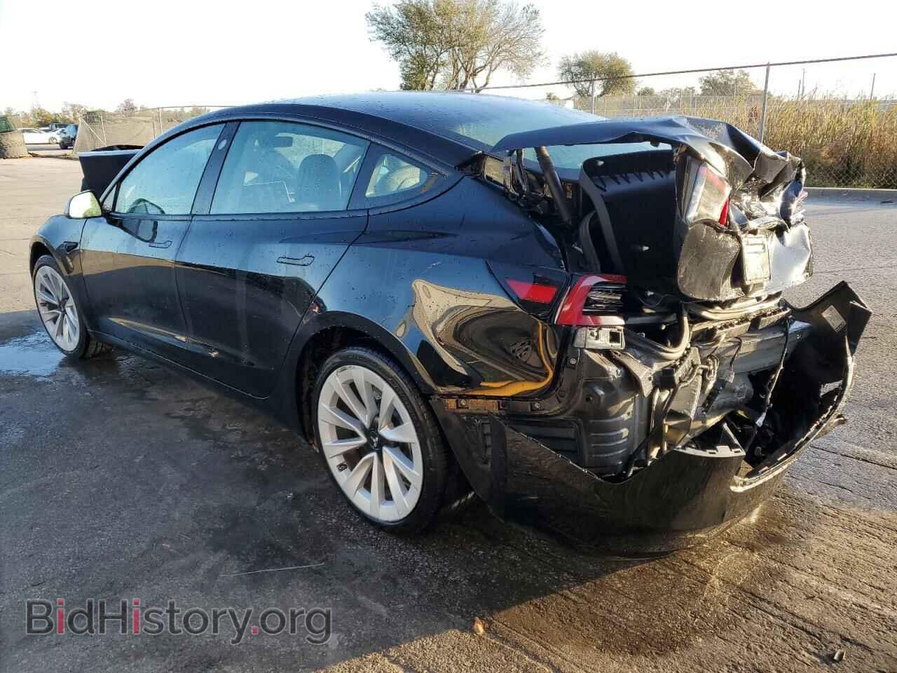 2022 TESLA MODEL 3 - VIN: 5YJ3E1EA0NF371707 - Фото 2