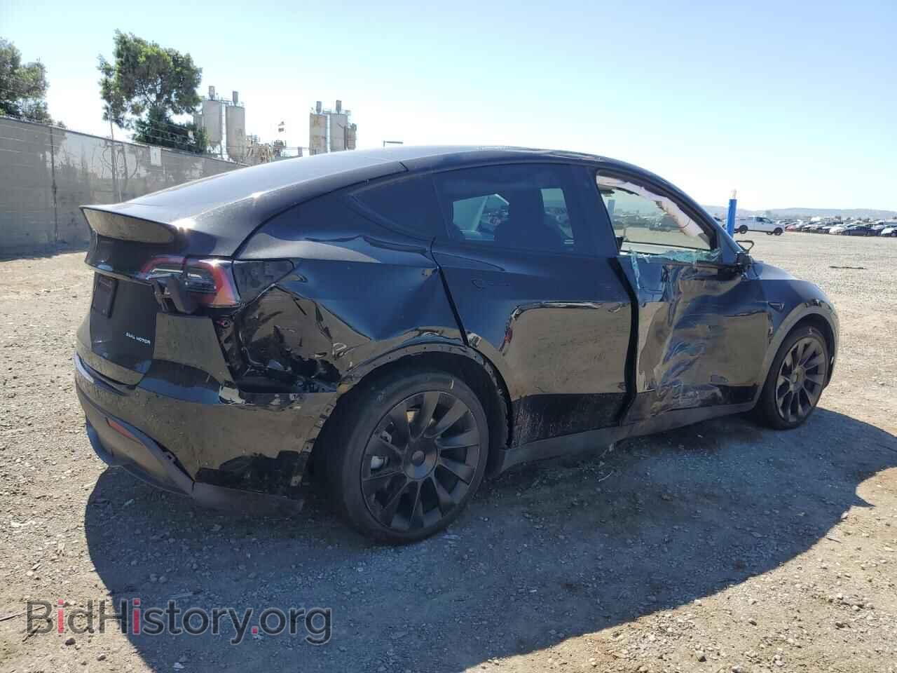2022 TESLA MODEL Y - VIN: 7SAYGDEE8NF345735 - Фото 3