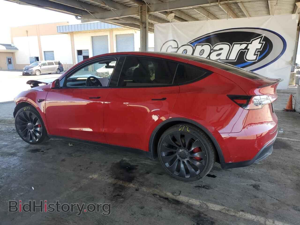 2022 TESLA MODEL Y - VIN: 7SAYGDEF7NF491875 - Фото 2