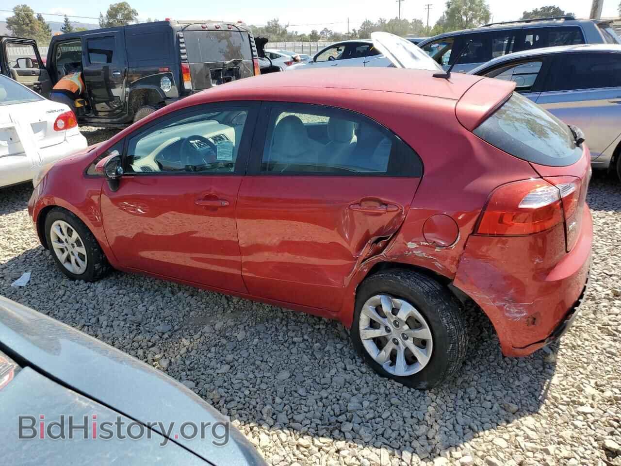 2013 KIA RIO - VIN: KNADM5A30D6157040 - Фото 2