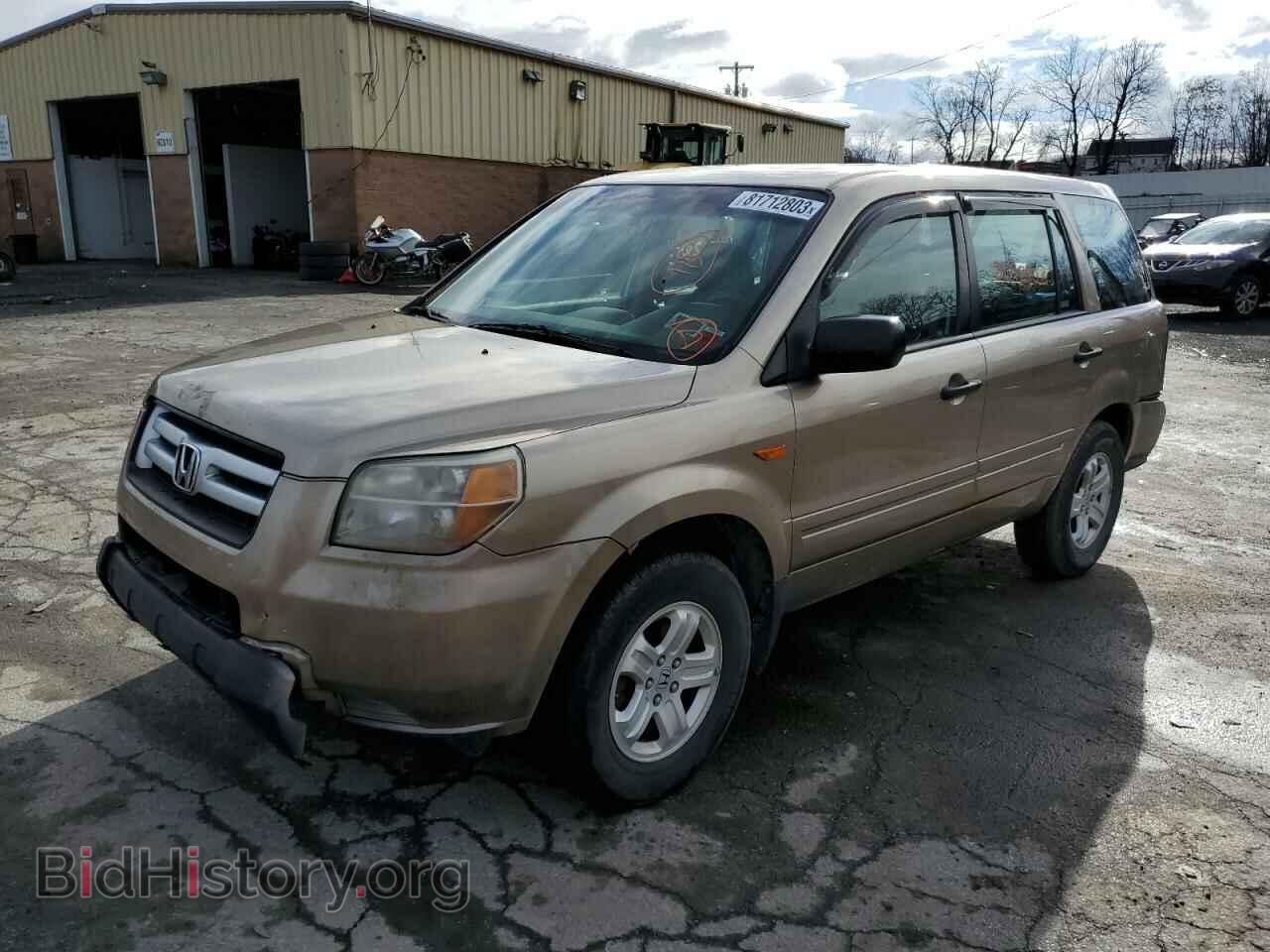 Photo 2HKYF18196H555657 - HONDA PILOT 2006