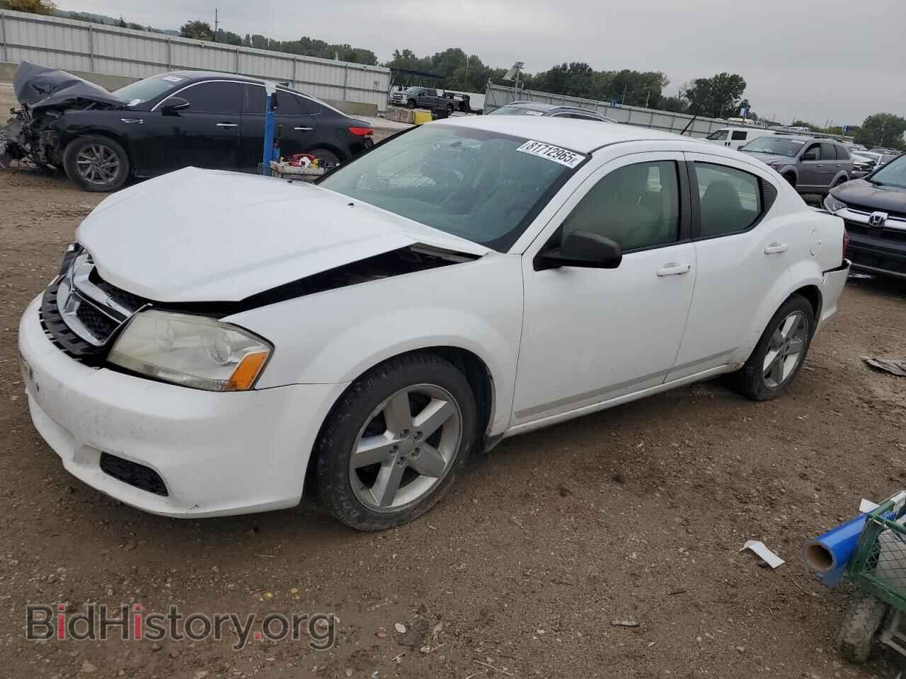 Photo 1C3CDZAB6CN147411 - DODGE AVENGER 2012