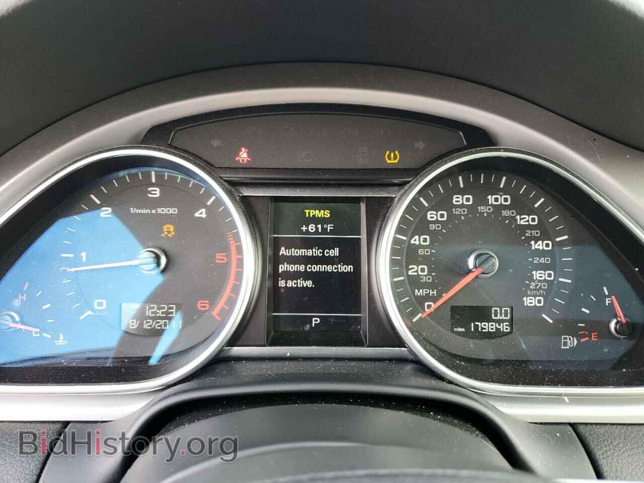 2012 AUDI Q7 - VIN: WA1LMAFE6CD008492 - Фото 9