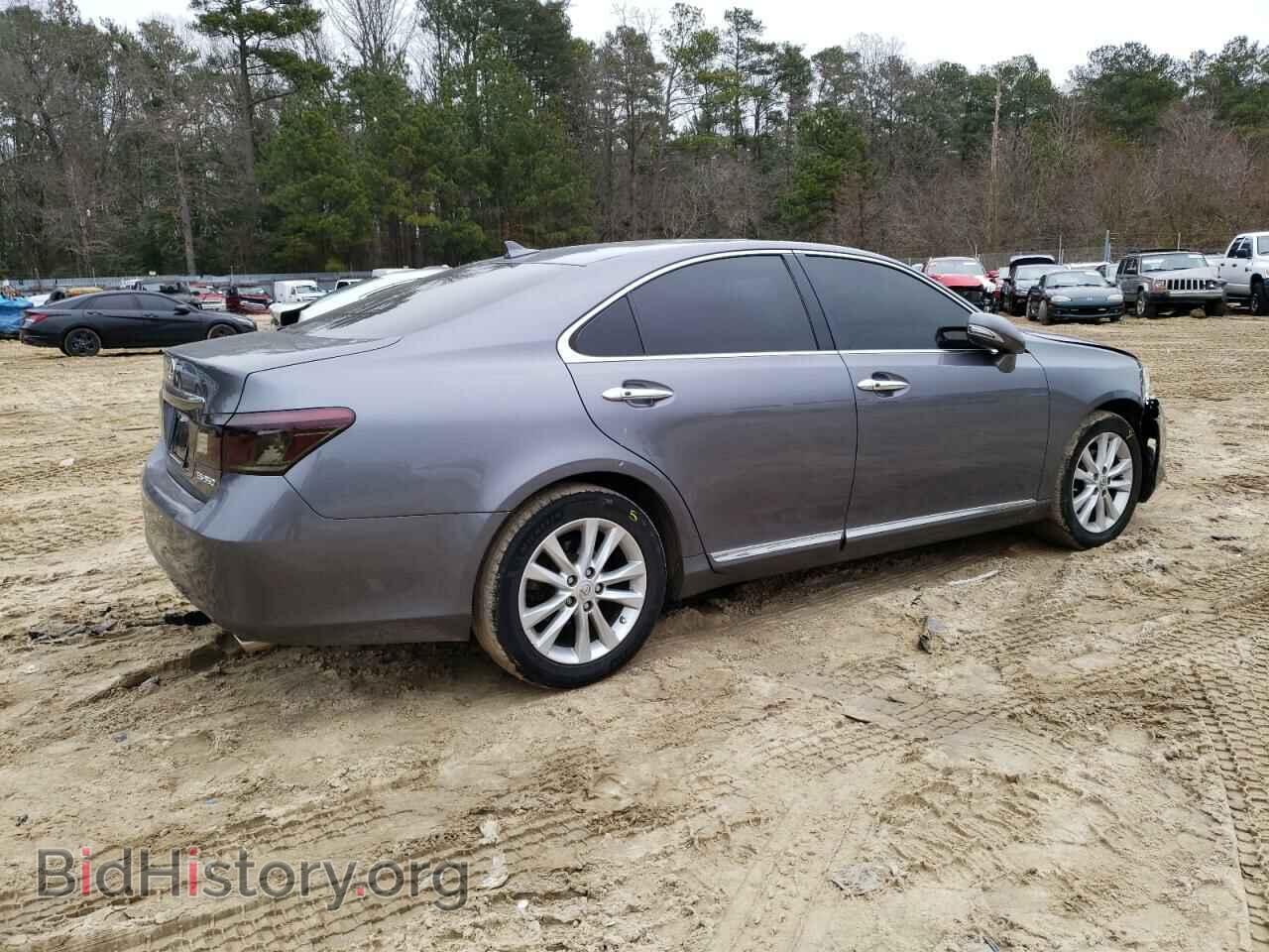 2012 LEXUS ES350 - VIN: JTHBK1EG6C2491339 - Фото 3