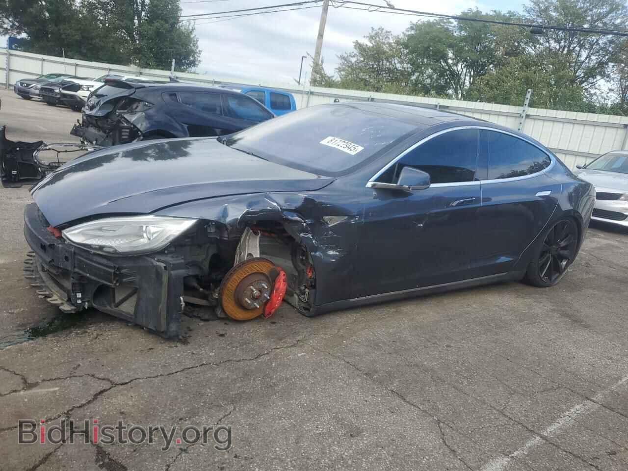 Photo 5YJSA1H24EFP66713 - TESLA MODEL S 2014
