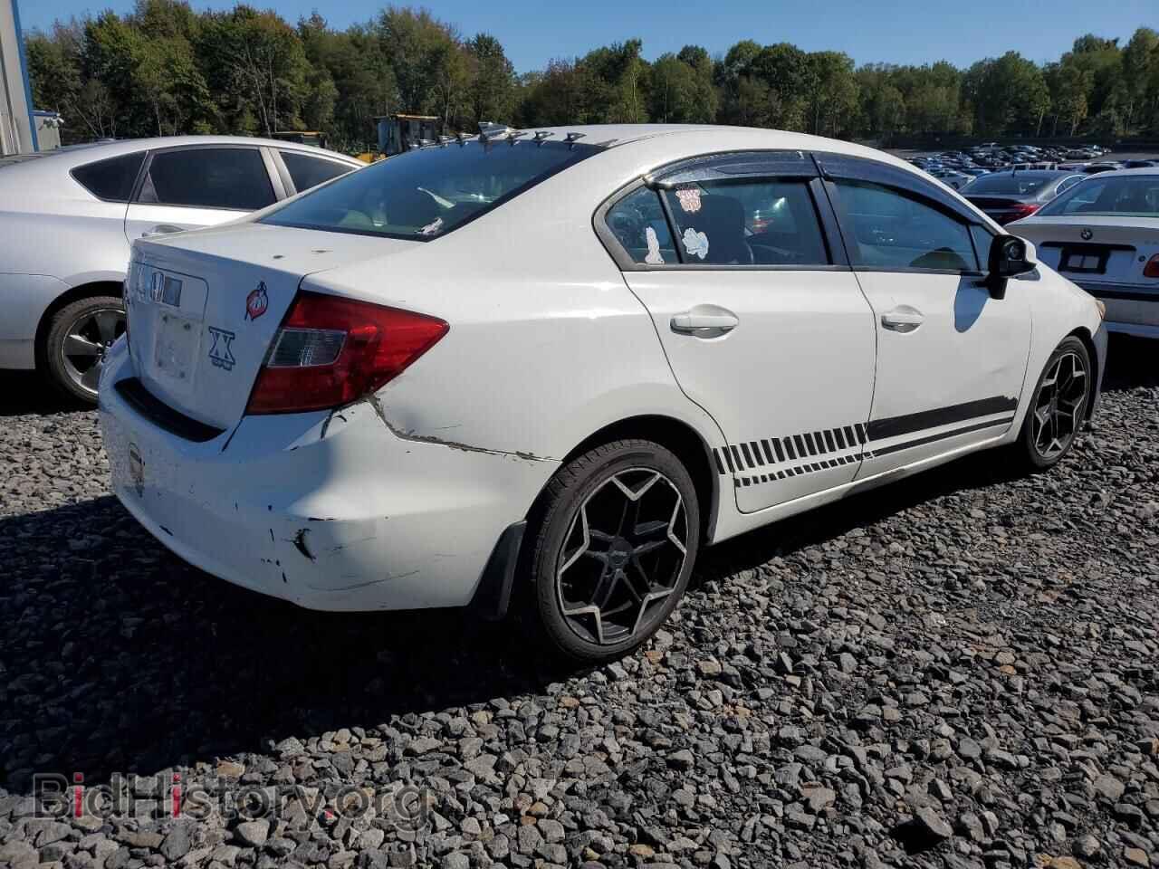 2012 HONDA CIVIC - VIN: 2HGFB2F52CH594580 - Фото 3