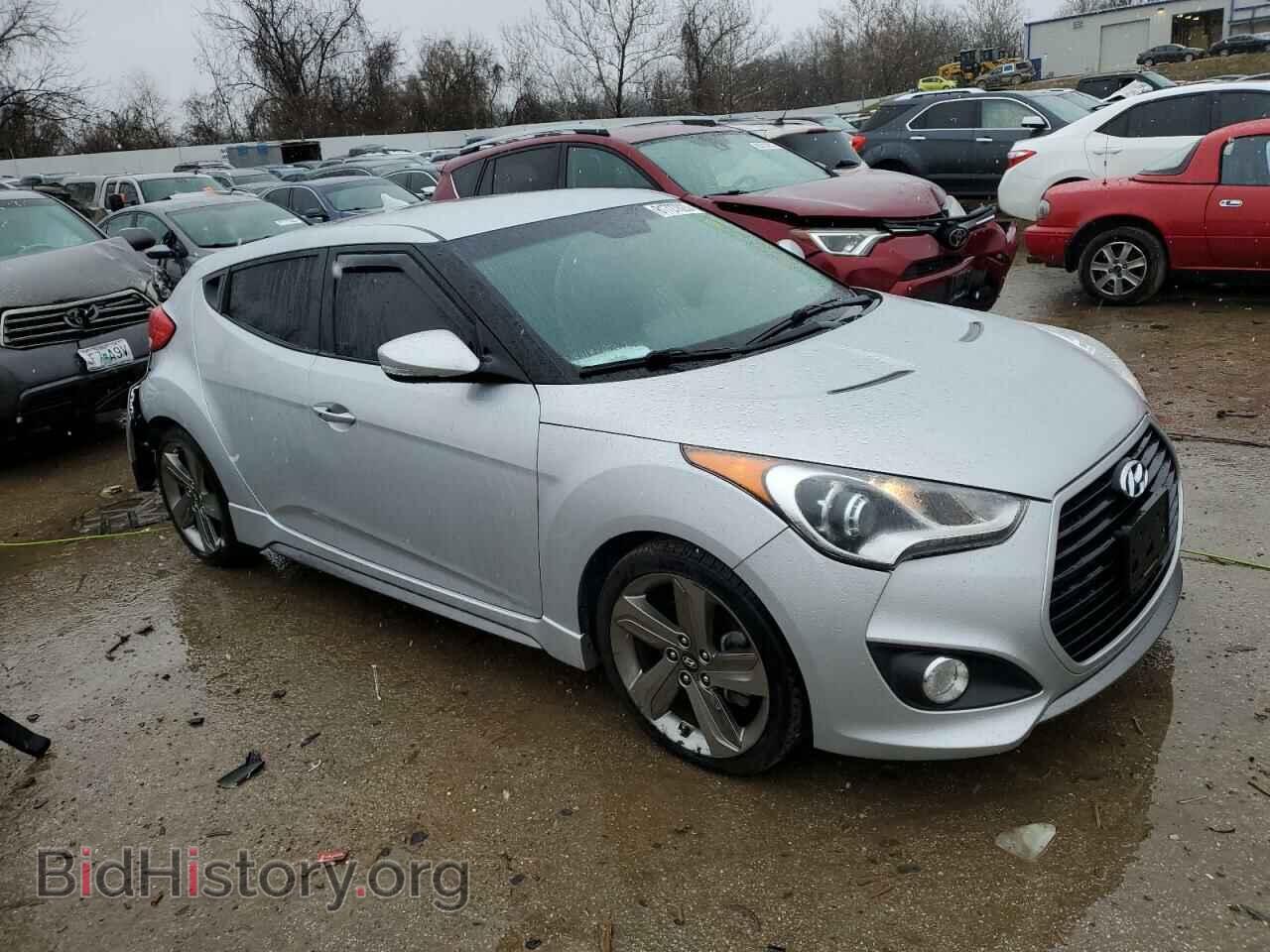 2014 HYUNDAI VELOSTER - VIN: KMHTC6AEXEU196736 - Фото 4
