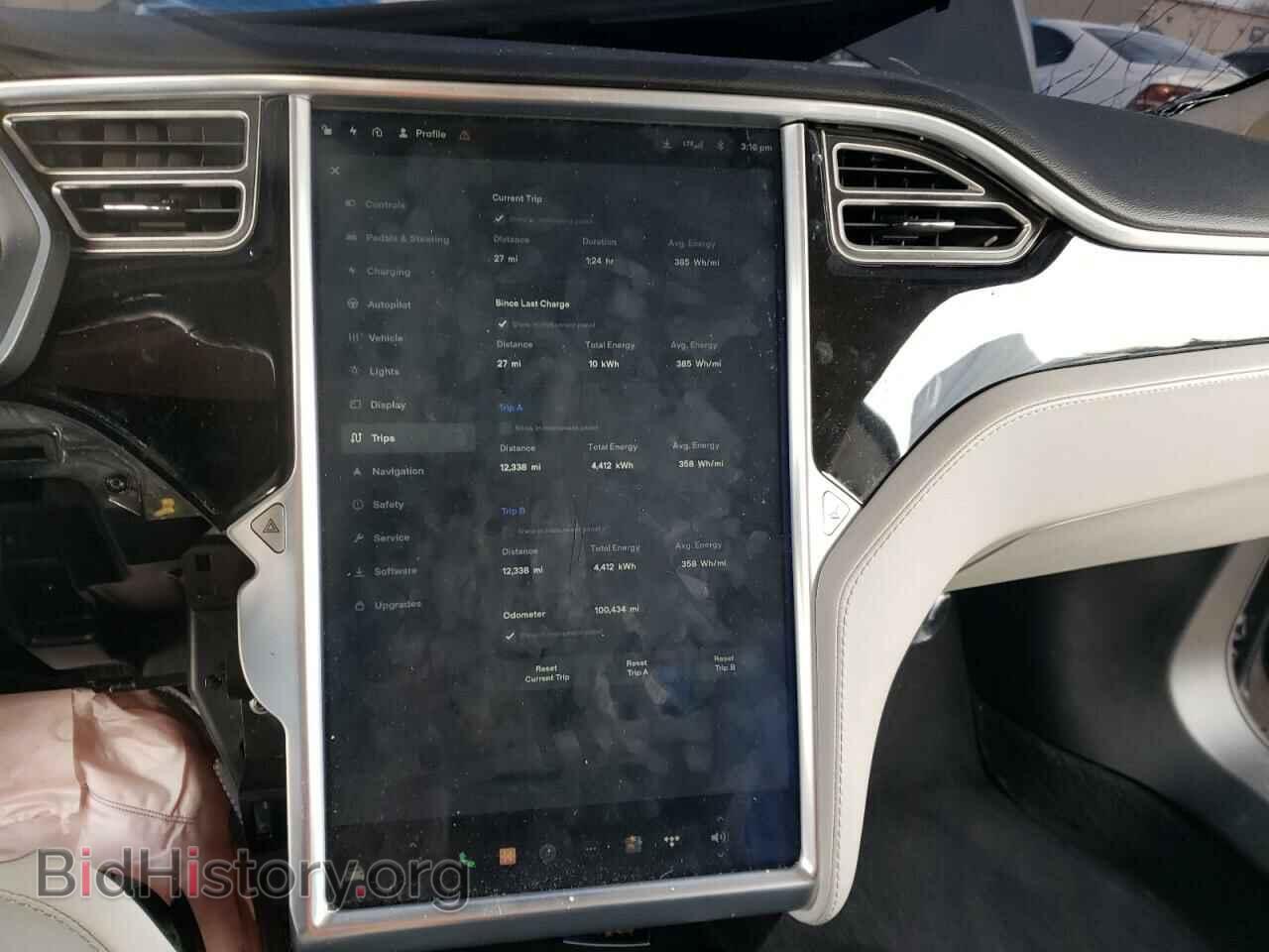 2015 TESLA MODEL S - VIN: 5YJSA1E25FF108744 - Photo 9