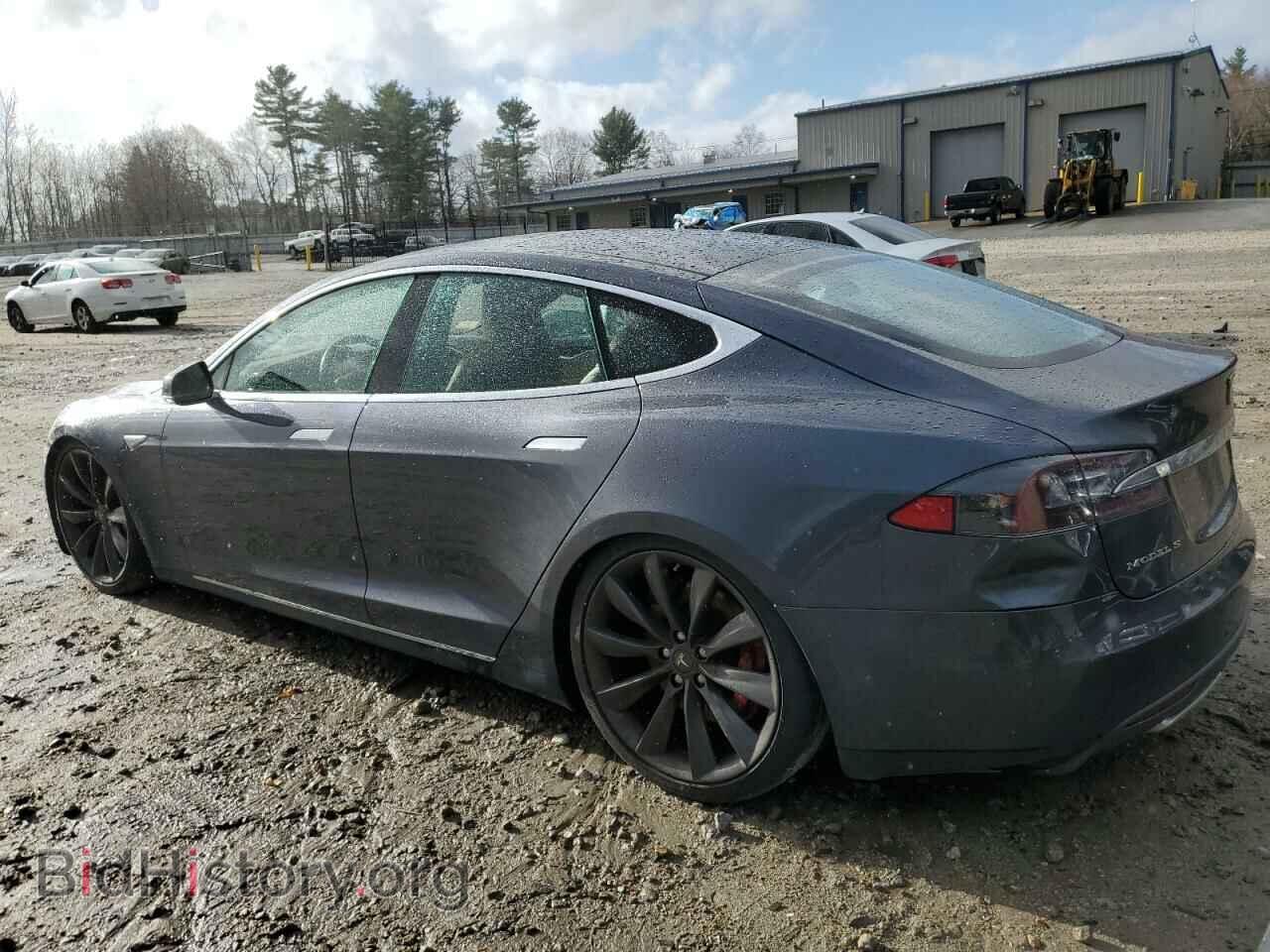2014 TESLA MODEL S - VIN: 5YJSA1H21EFP64711 - Фото 2