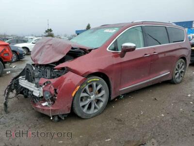 2017 Chrysler PACIFICA Limited, красный — VIN 2C4RC1GG8HR835515, Copart