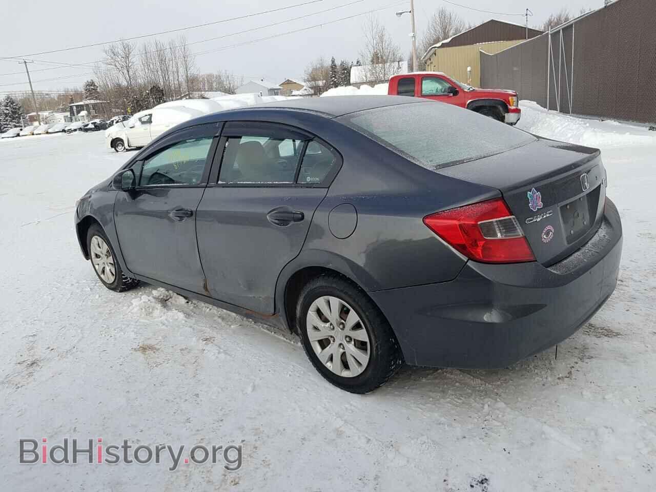 2012 HONDA CIVIC - VIN: 2HGFB2E21CH005655 - Фото 2