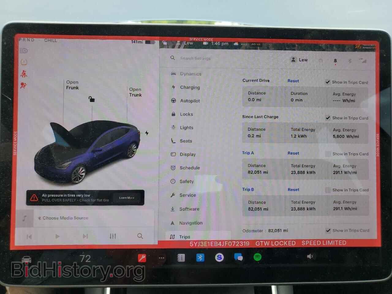 2018 TESLA MODEL 3 - VIN: 5YJ3E1EB4JF072319 - Photo 9