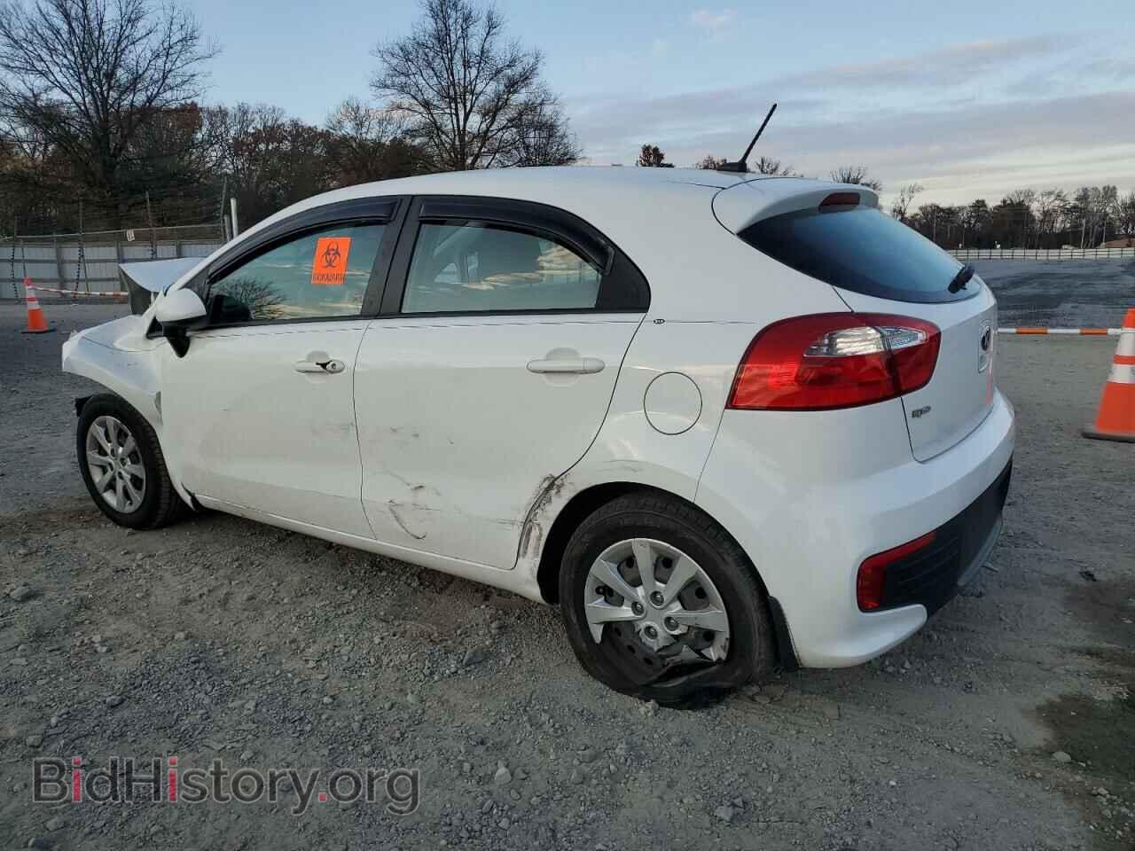 2016 KIA RIO - VIN: KNADM5A37G6621168 - Фото 2