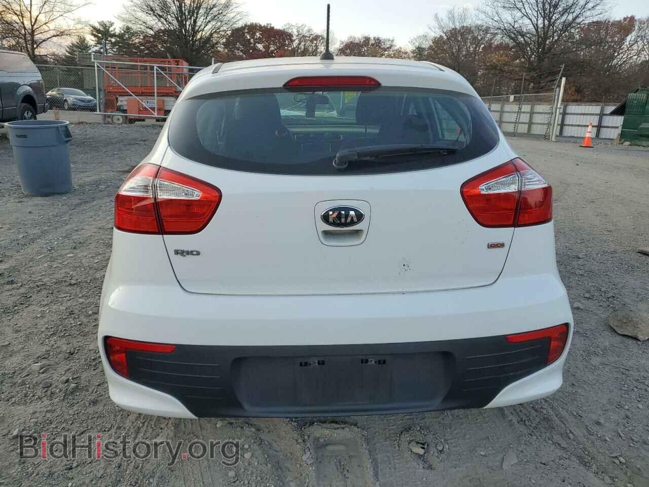 2016 KIA RIO - VIN: KNADM5A37G6621168 - Фото 6