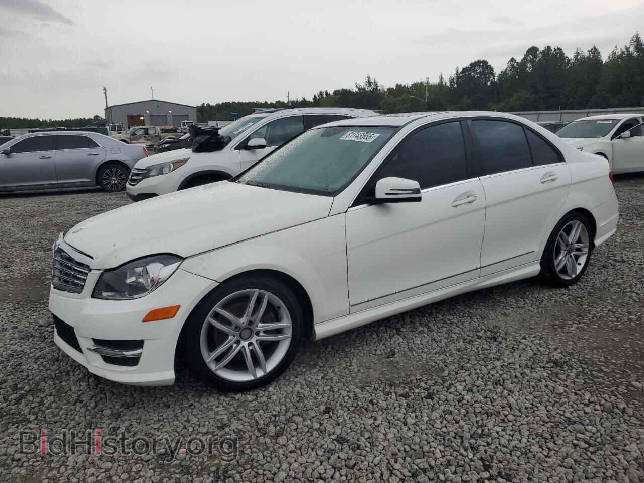 Photo WDDGF4HB3EA955246 - MERCEDES-BENZ C-CLASS 2014