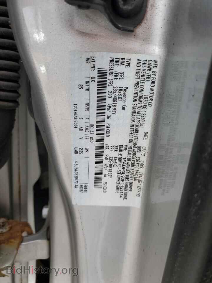 2014 FORD FOCUS - VIN: 1FADP3L93EL123134 - Фото 12