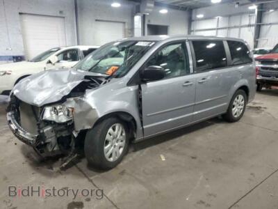 2013 Dodge CARAVAN SE, серебристый — VIN 2C4RDGBG8DR796183, Copart