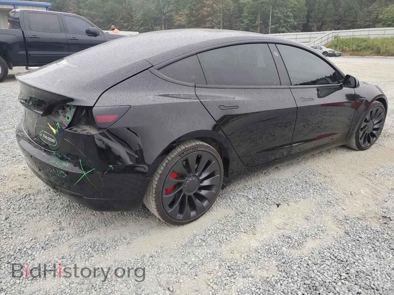 2022 TESLA MODEL 3 - VIN: 5YJ3E1EC8NF274000 - Фото 3